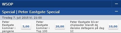 EastgateOdds
