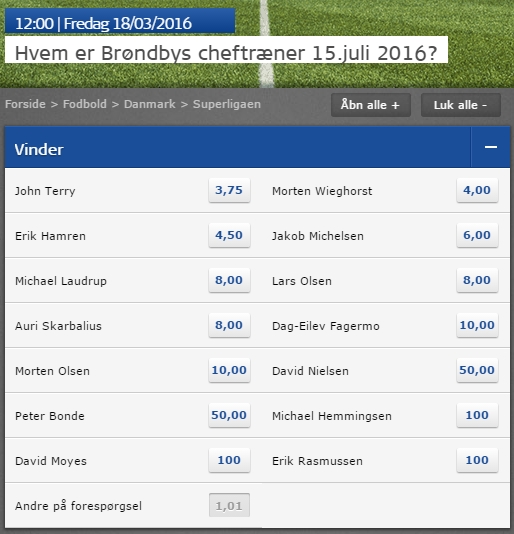 Odds Brøndby