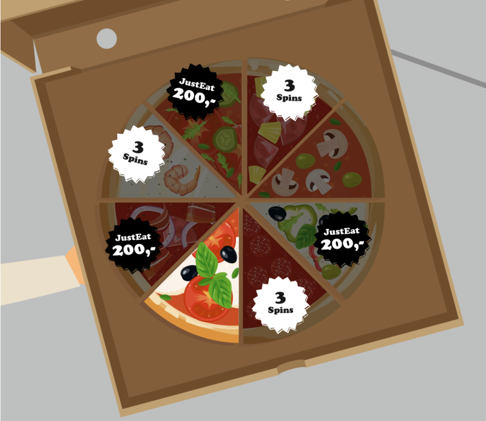 vind free spins eller pizza