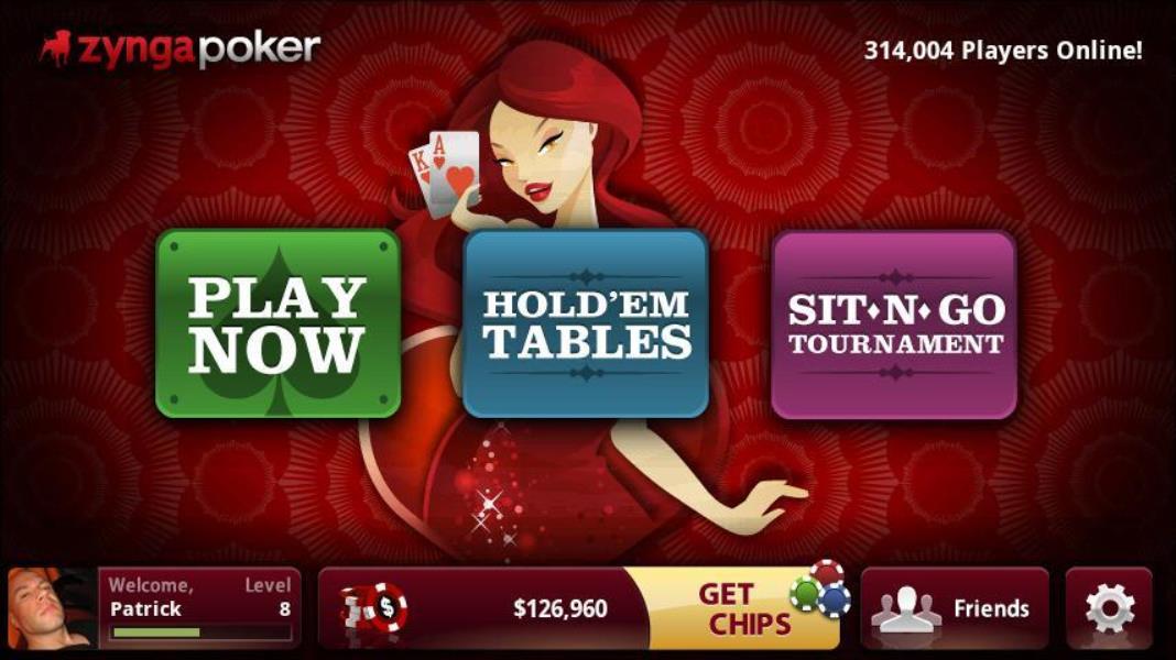 Zynga Poker starter med realmoney poker i dag